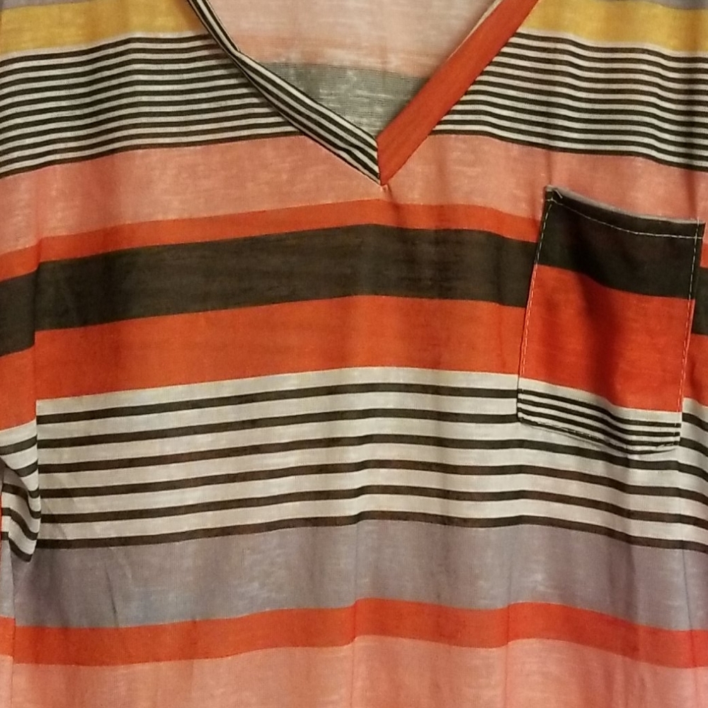 nwot short sleeve tshirt multi colored